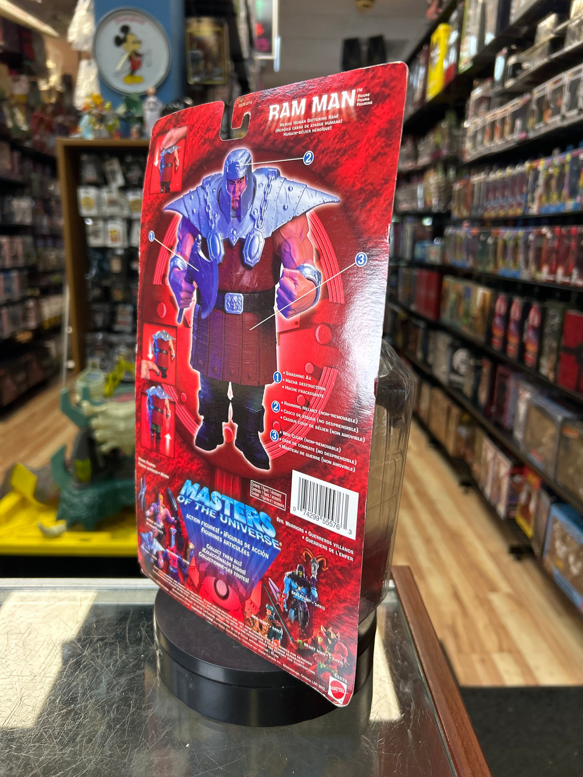 Ram Man (MOTU 200X, Mattel) **COMPLETE** product image 3, provided for visual reference and product detail review