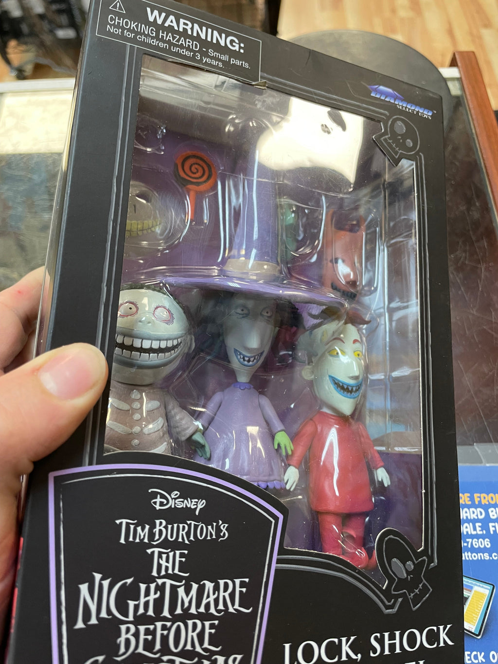 Lock Shock Barrel (Nightmare Before Christmas, DST) *SEALED* product image 5, provided for visual reference and product