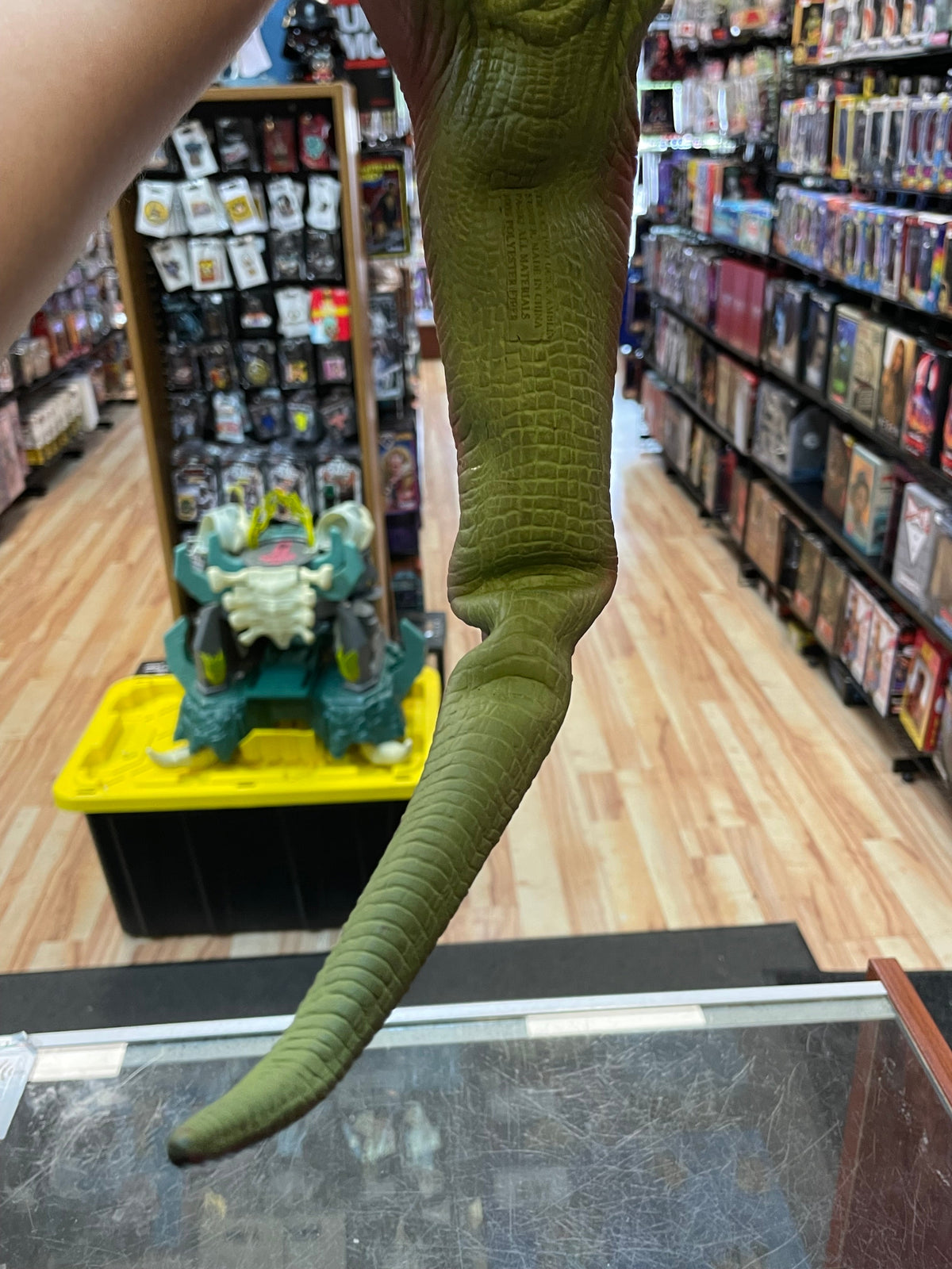 Red Tyrannosaurus Rex JP09 (Vintage Jurassic Park, Kenner) **Untested** product image 7, provided for visual reference and