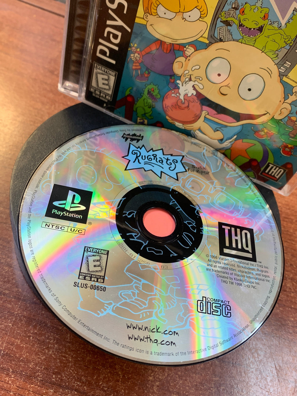 Rugrats (PS1 Playstation, Nickelodeon, Video Game) **TESTED** product image 5, provided for visual reference and product