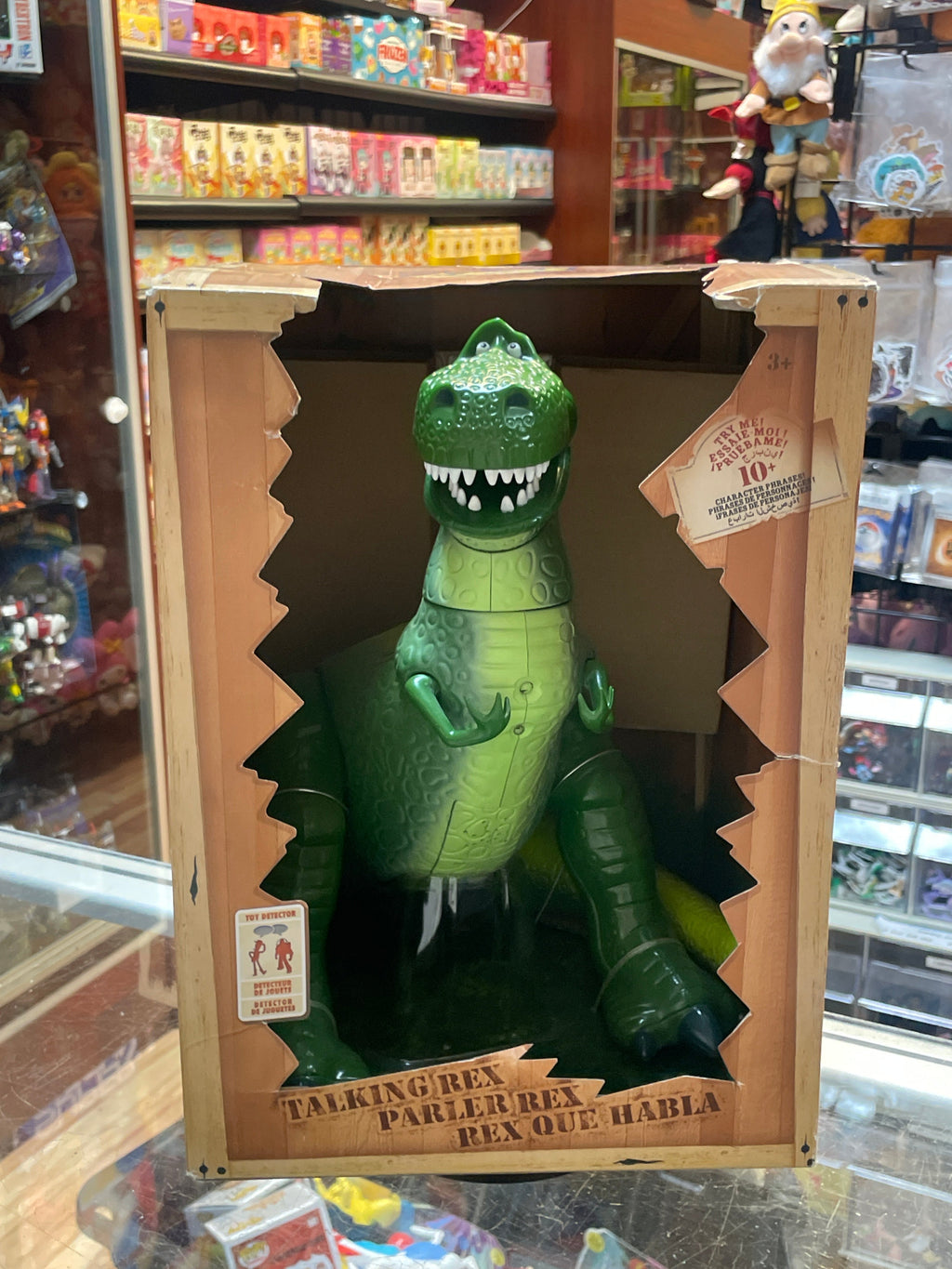 Talking Rex (Disney, Vintage Toy Story) **NEW** product image 1, provided for visual reference and product detail review