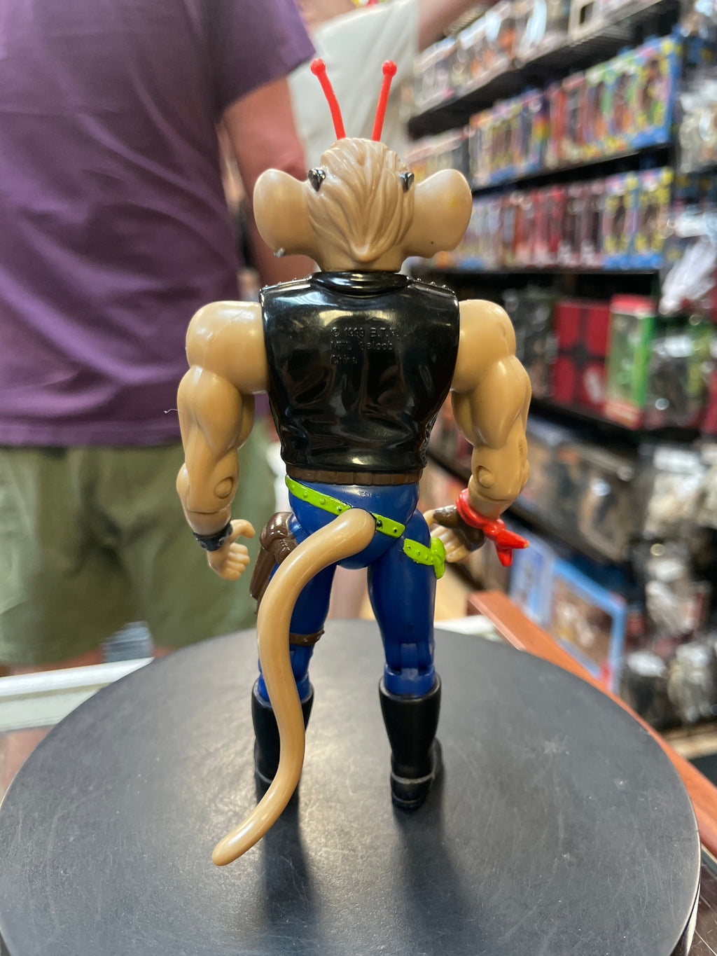Throttle (Vintage Biker Mice, Galoob) **INCOMPLETE** product image 5, provided for visual reference and product detail review