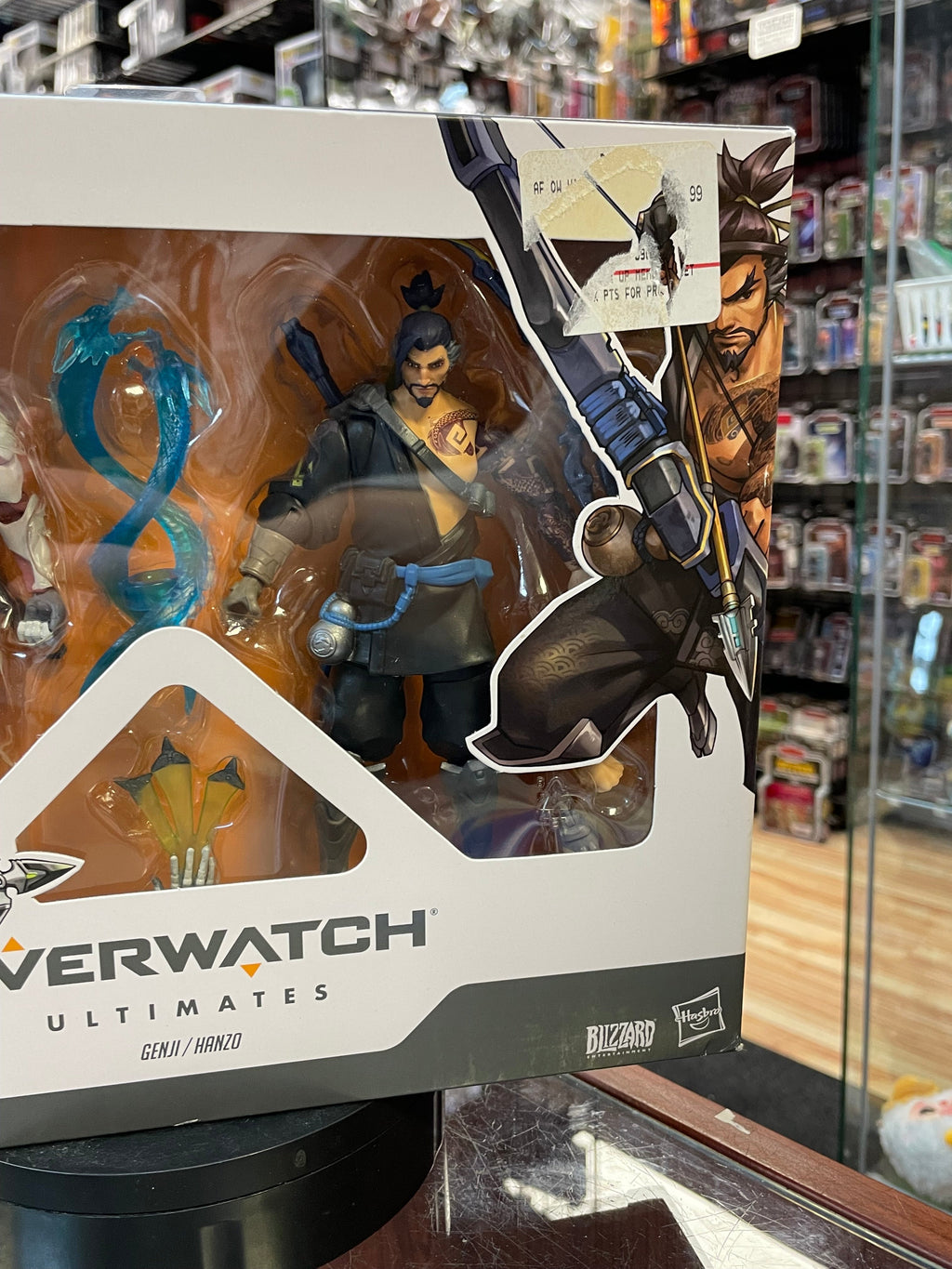 Genji & Hanzo (Overwatch Ultimates, Hasbro) **SEALED** product image 4, provided for visual reference and product detail