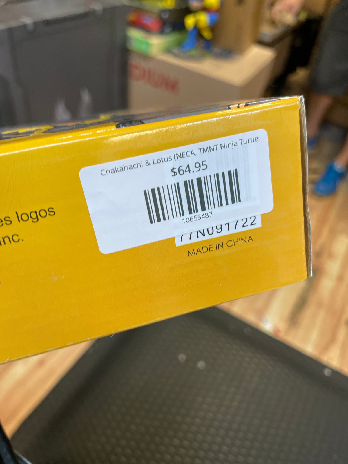 Chakahachi & Lotus (NECA, TMNT Ninja Turtles) *SEALED* product image 5, provided for visual reference and product detail