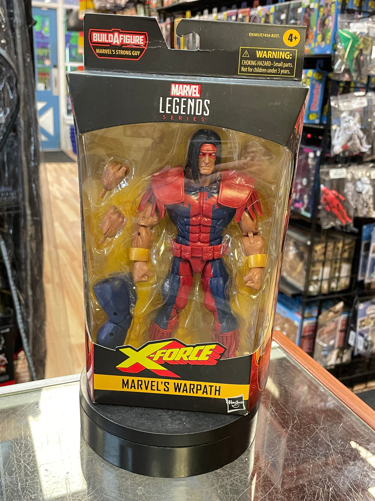 Warpath BAF Strong Guy (Marvel Legends, Hasbro) *SEALED* product image 1, provided for visual reference and product detail