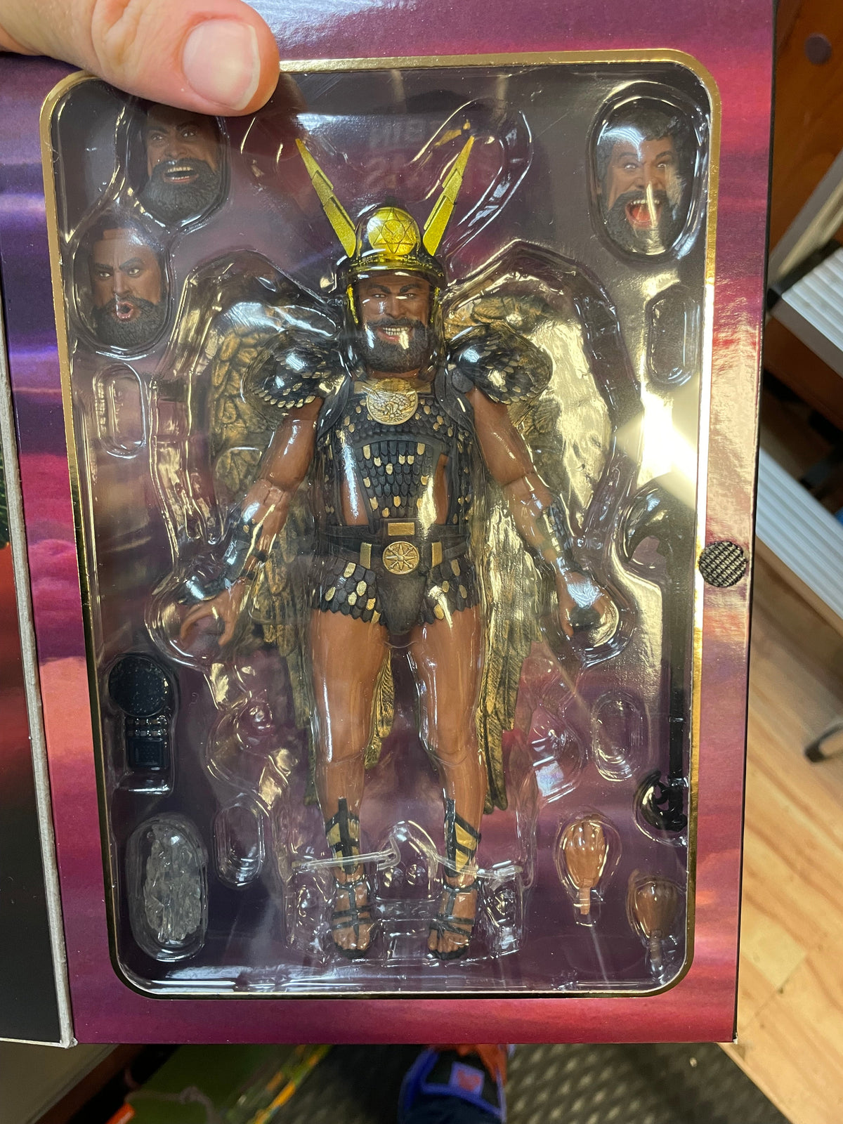 Prince Vultan (NECA, Flash Gordon) **SEALED** product image 4, provided for visual reference and product detail review
