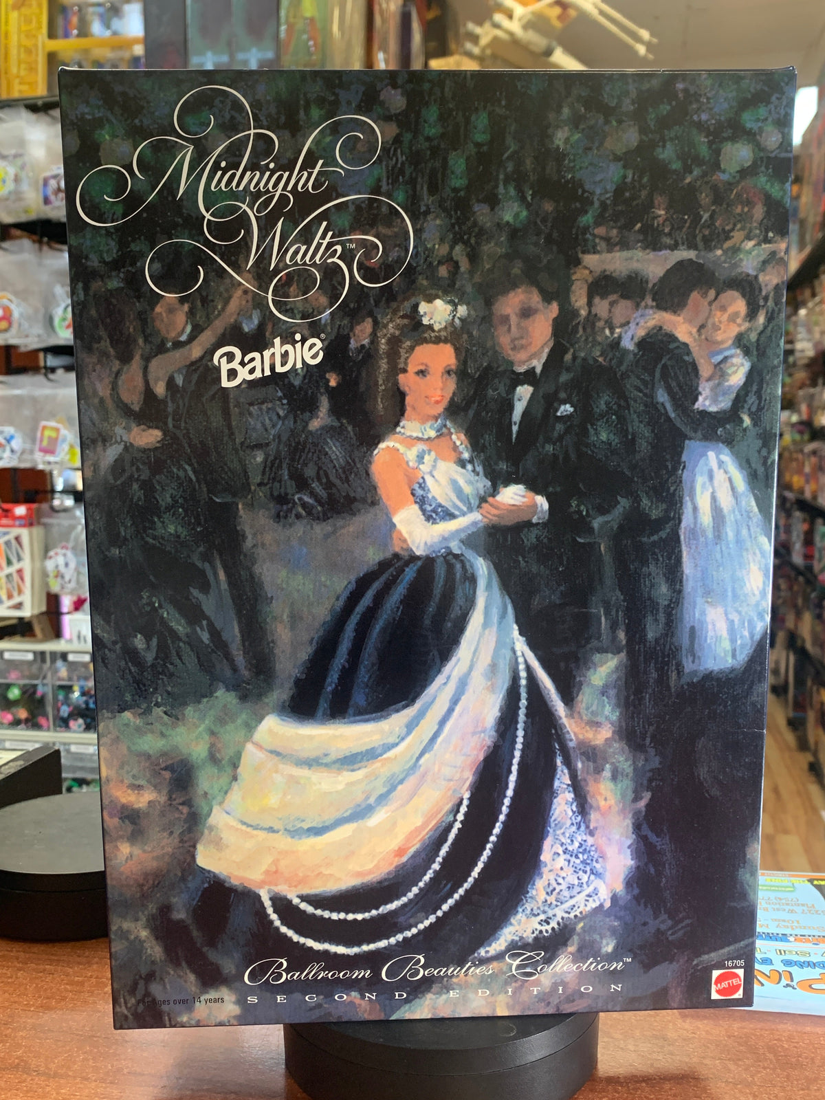 Midnight Waltz Barbie #16705 (Vintage Barbie, Mattel) **SEALED** product image 2, provided for visual reference and product