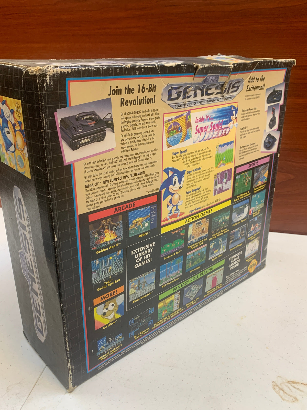 Sega Genesis Boxed (SEGA Genesis, Video Games) **COMPLETE* product image 34, provided for visual reference and product