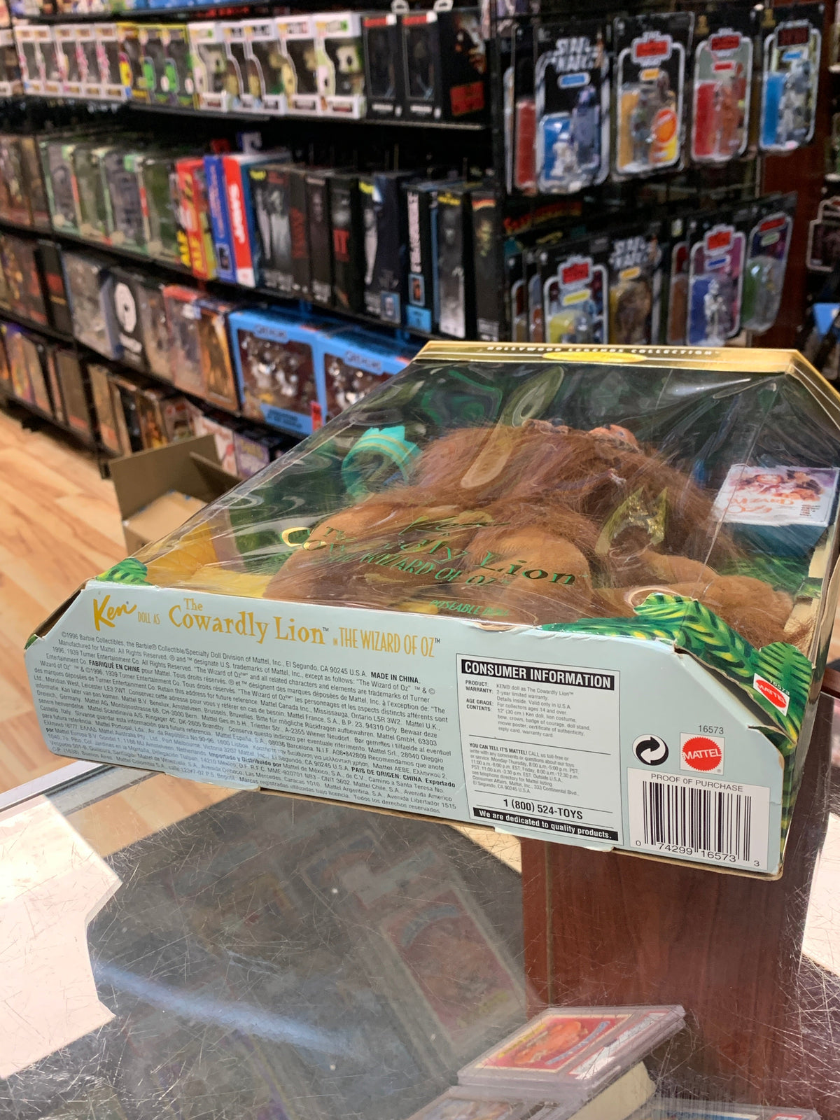 Ken As The Cowardly Lion #16573 (Vintage Barbie, The Wizard of Oz, Mattel) **SEALED** product image 9, provided for visual