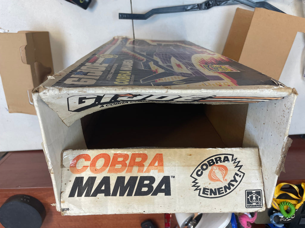 Mamba with Box (Vintage GI Joe, Hasbro) **COMPLETE** product image 58, provided for visual reference and product detail