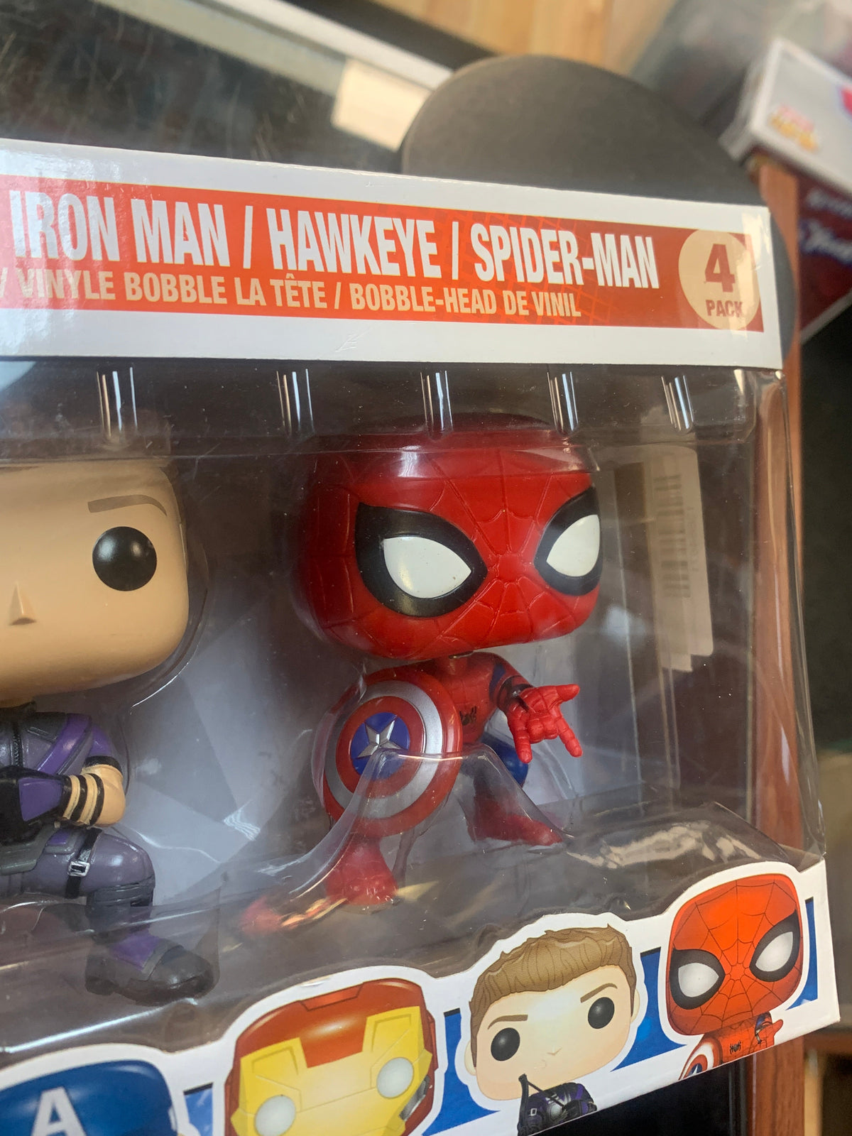 Hawkeye & Spiderman with Mini (Funko Pop, Marvel) EXCLUSIVE product image 12, provided for visual reference and product