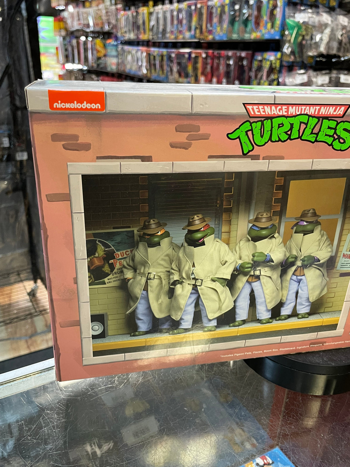 Turtles in Disguise (TMNT Ninja Turtles, NECA) **SEALED** product image 14, provided for visual reference and product detail