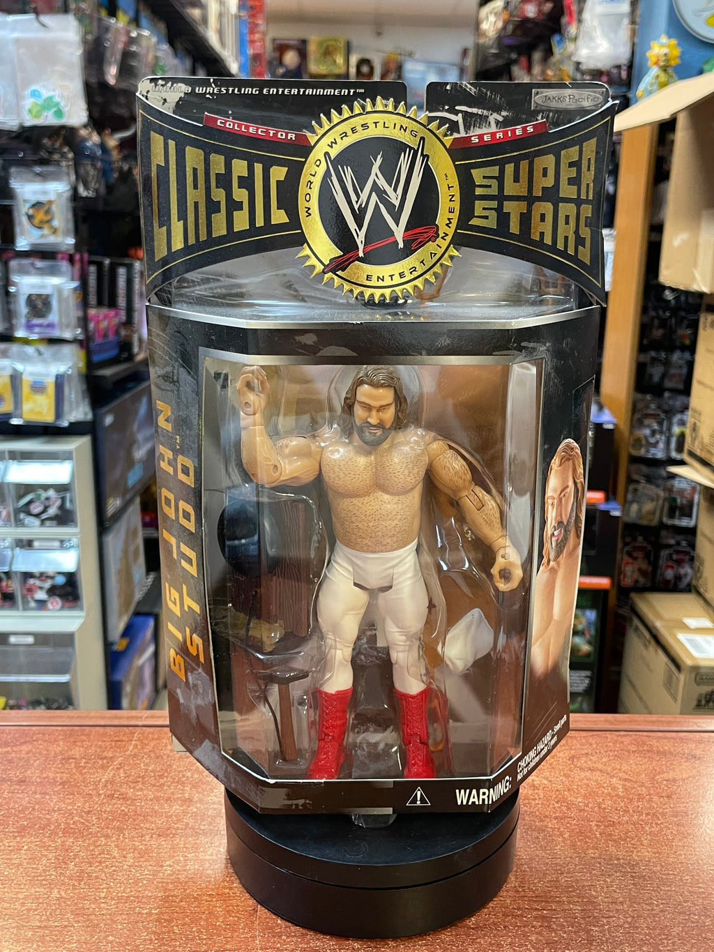 Big John Studd (WWF Classic Superstars, Jakks) **SEALED** product image 1, provided for visual reference and product detail