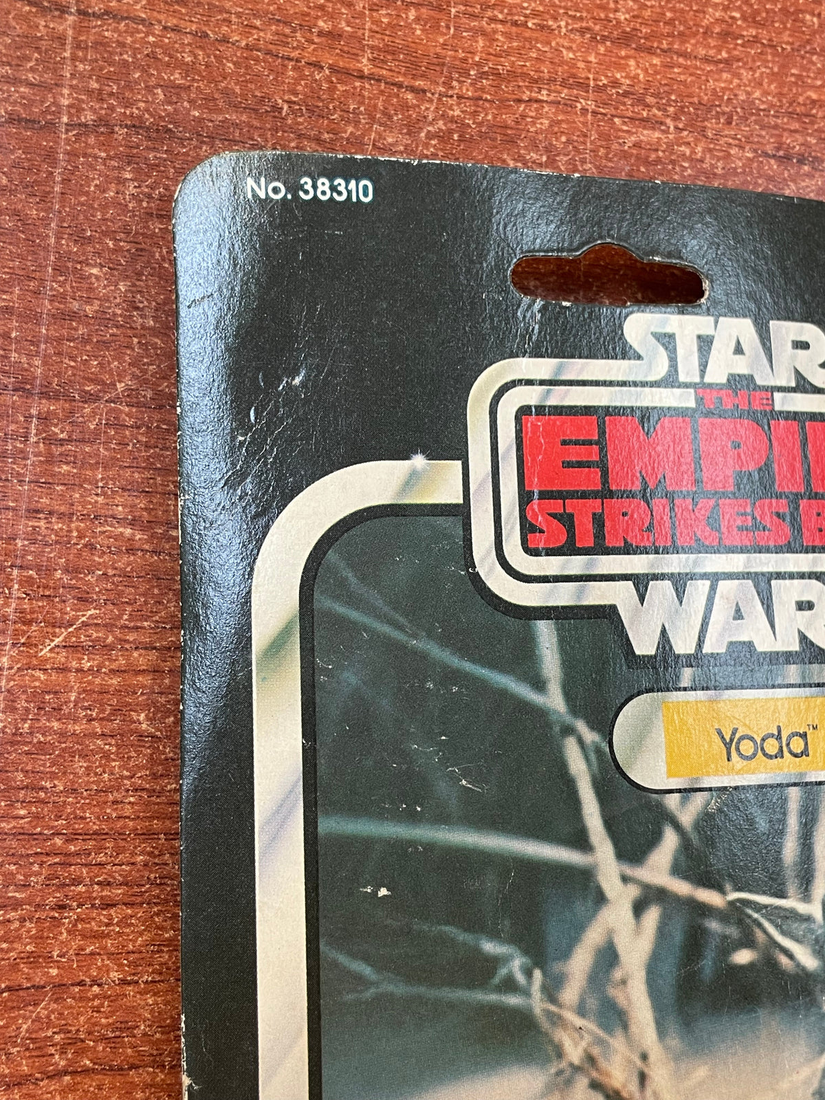 Brown Snake Yoda with Card ESB 9509 (Vintage Star Wars, Kenner) **Open Card** product image 19, provided for visual