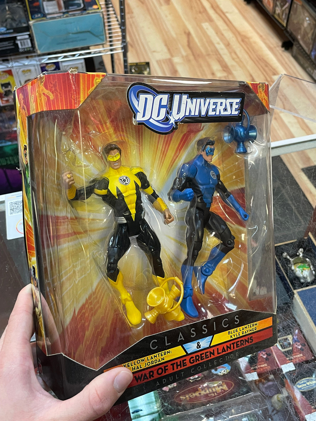 War of The Green Lanterns (DC Universe, Mattel) **SEALED** product image 4, provided for visual reference and product detail