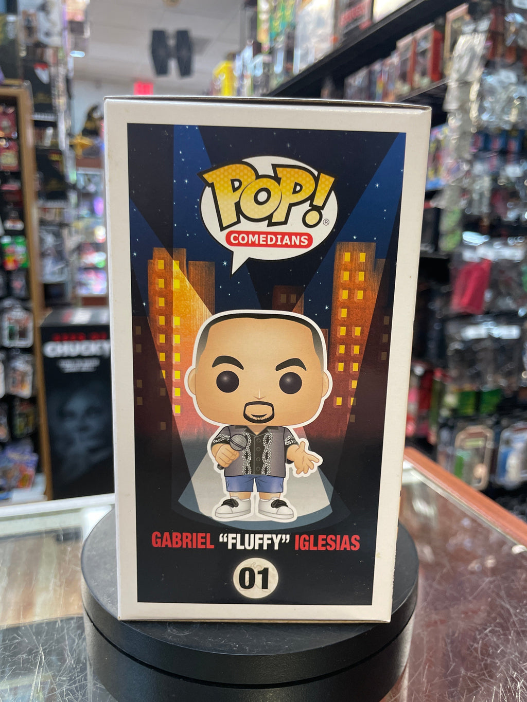 Gabriel "Fluffy" Iglesias Signed (Funko Pop, Comedians) **Fluffy Shop Exclusive** product image 4, provided for visual