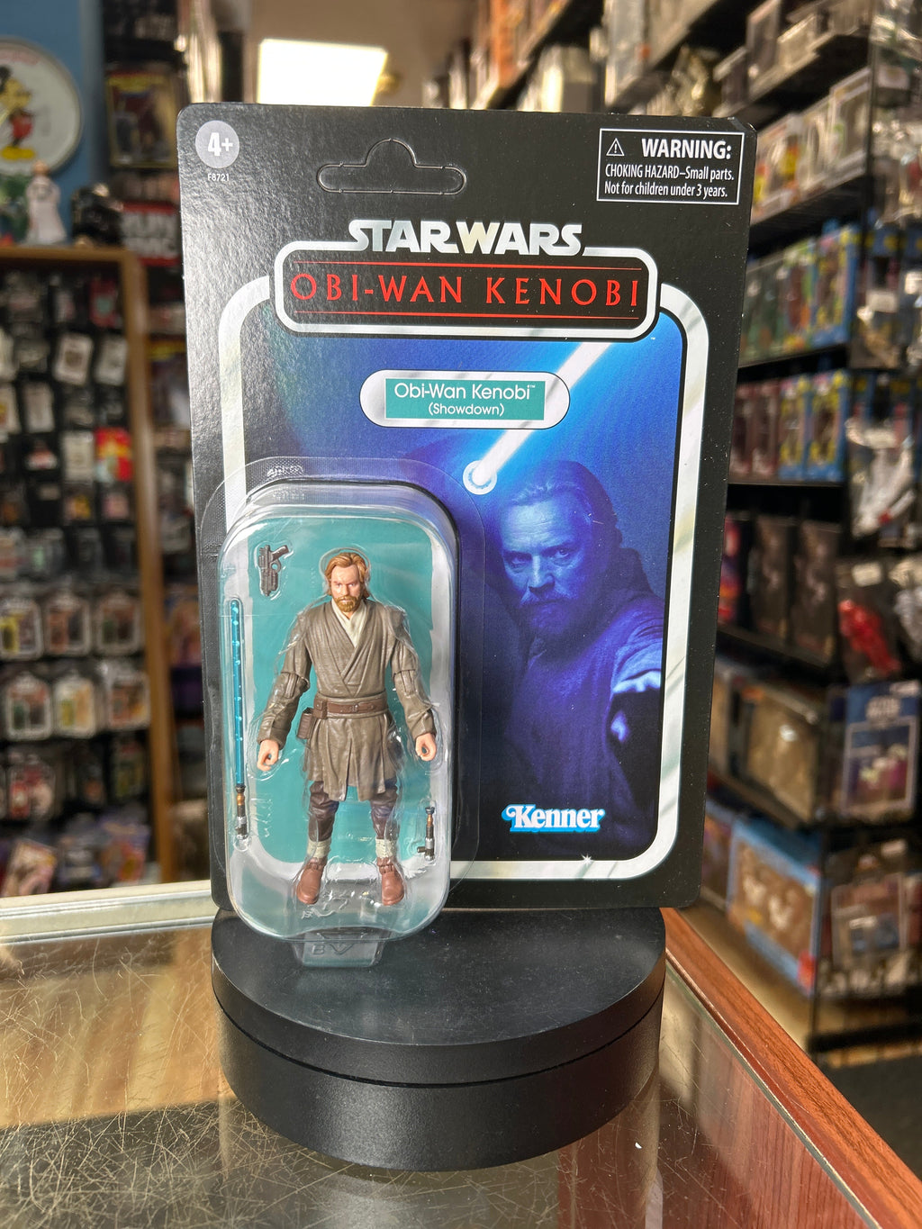 Showdown Obi Wan vc290 (Star Wars Vintage Collection, Hasbro) SEALED product image 1, provided for visual reference and