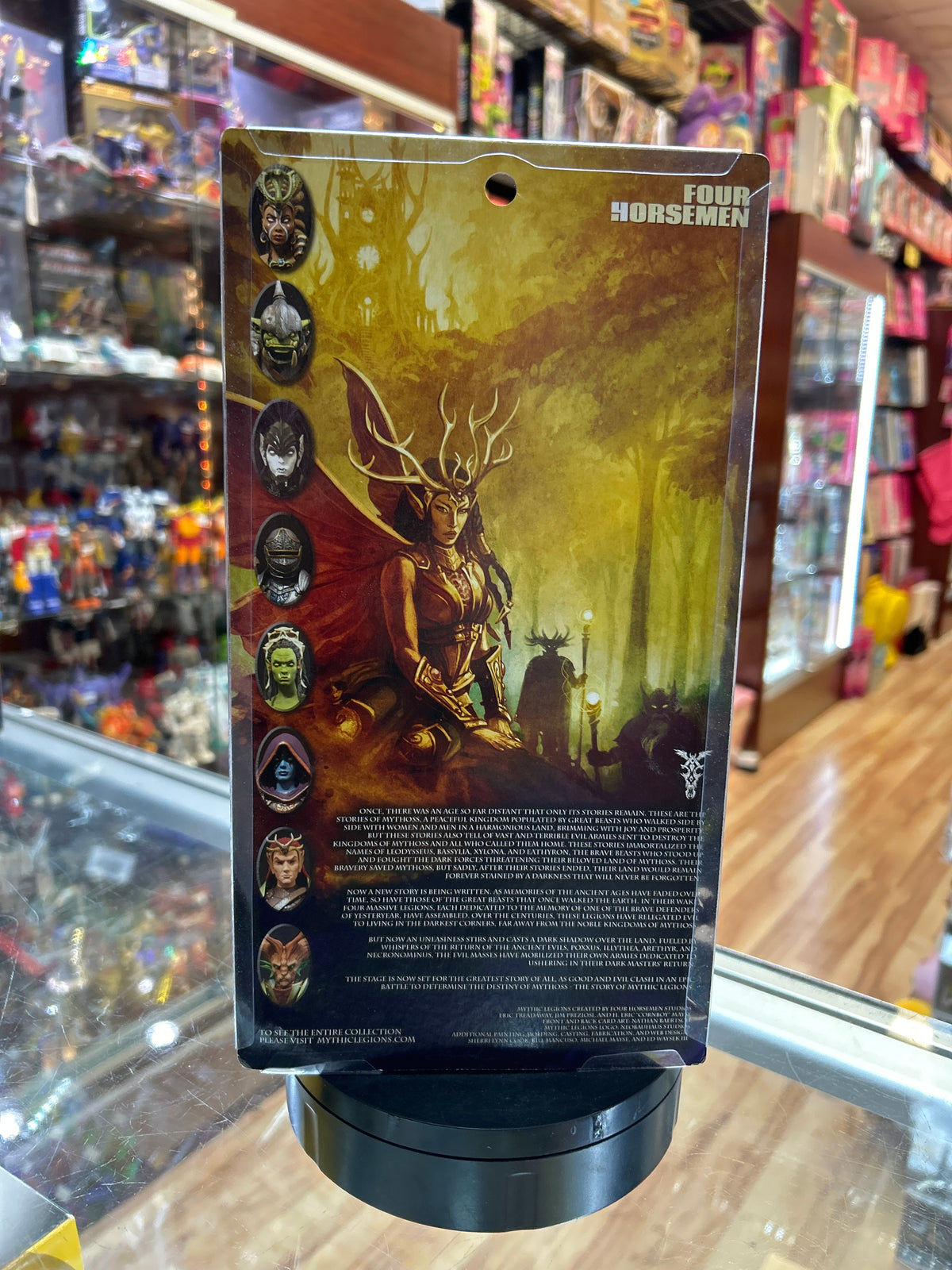 Iron Knight Legion Builder (Mythic Legions, Four Horsemen) SEALED product image 4, provided for visual reference and product