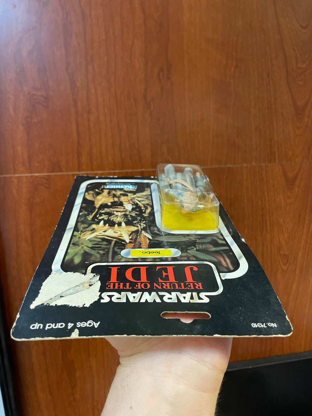 Teebo ROTJ 77 Back 0473 (Vintage Star Wars, Kenner) **SEALED** product image 9, provided for visual reference and product