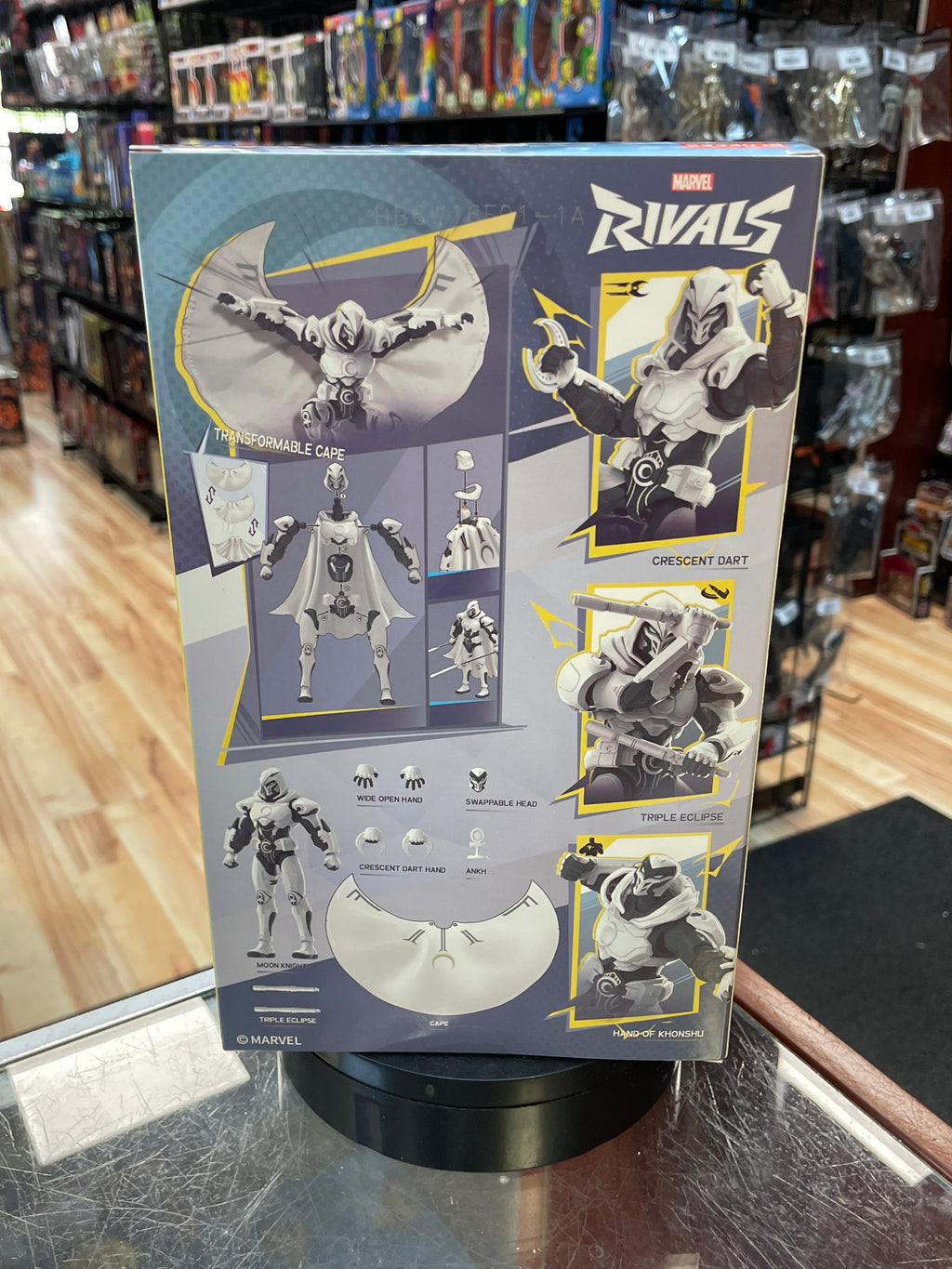 Moon Knight Rivals Champion Class (Marvel, Blokees) **SEALED** product image 2, provided for visual reference and product