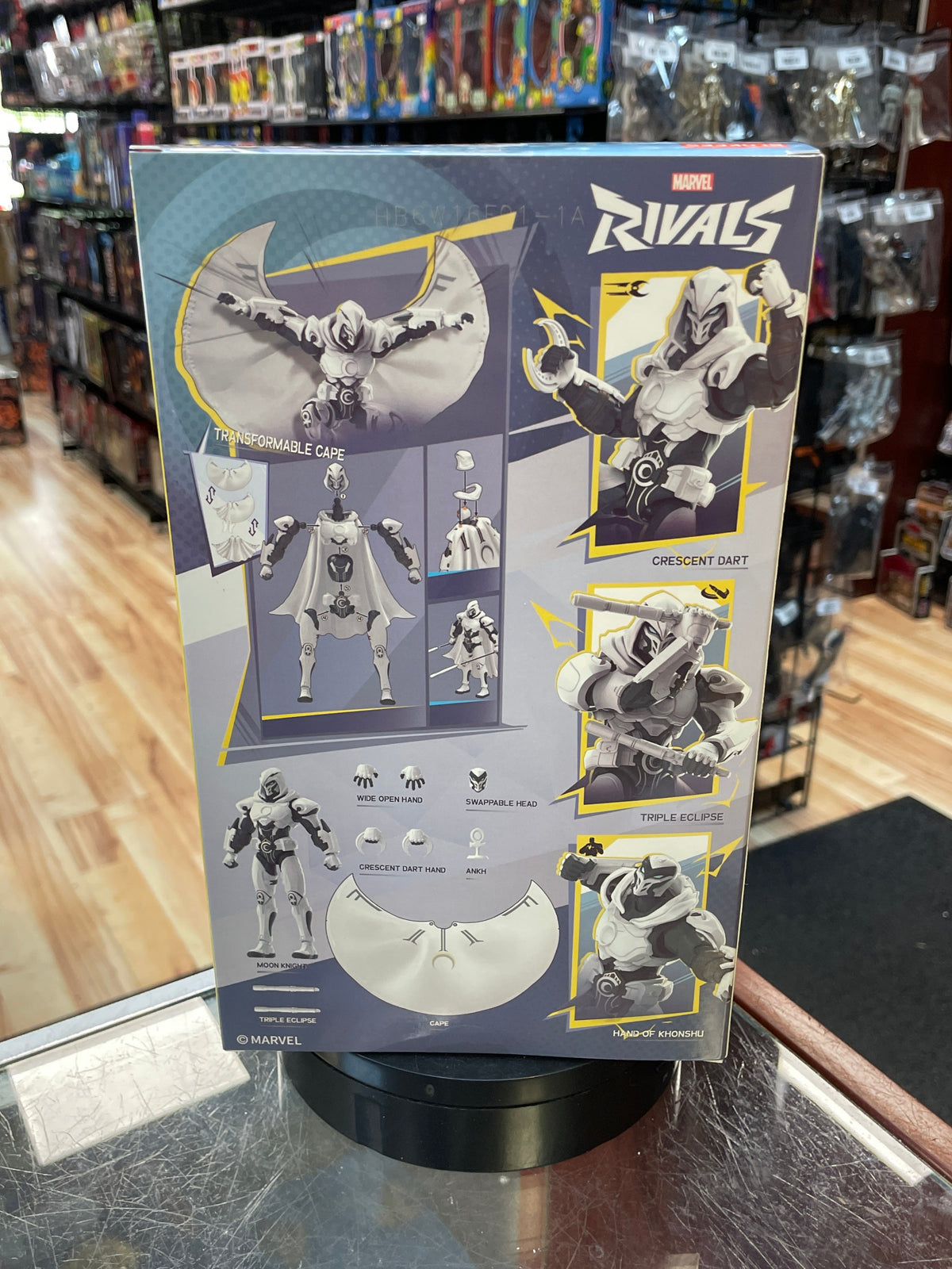 Moon Knight Rivals Champion Class (Marvel, Blokees) **SEALED** product image 2, provided for visual reference and product