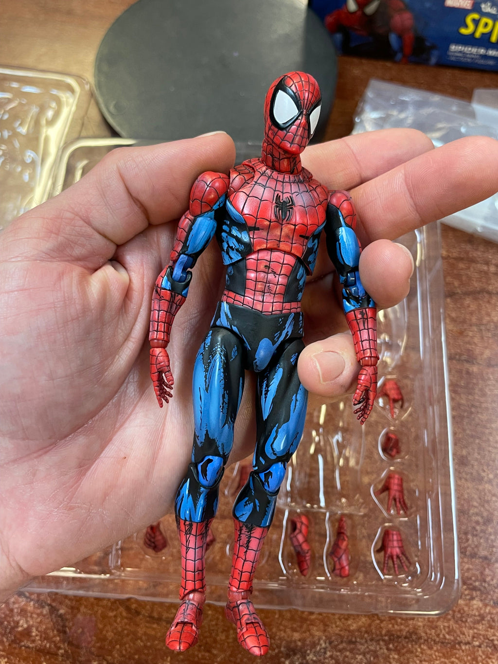 Spider-Man Comic Paint Ver. No. 108 (Marvel Spider-Man, Medicom Mafex) COMPLETE product image 6, provided for visual