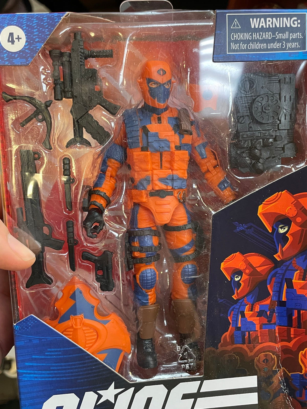 Alley viper #34 (GI Joe Classified, Hasbro) SEALED product image 5, provided for visual reference and product detail review