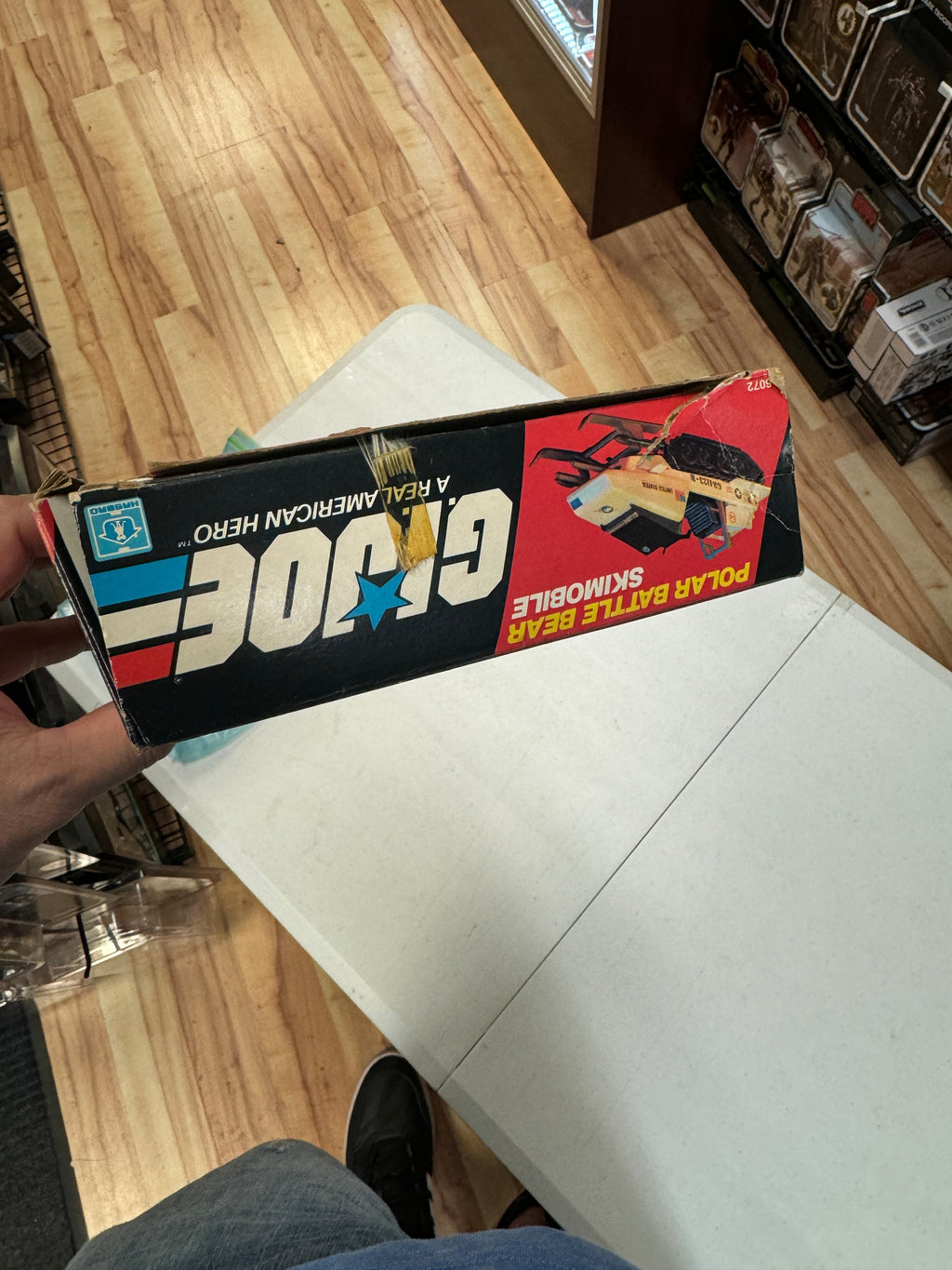 Polar Battle Bear Skimobile (Vintage GI Joe, Hasbro) COMPLETE WITH BOX product image 8, provided for visual reference and
