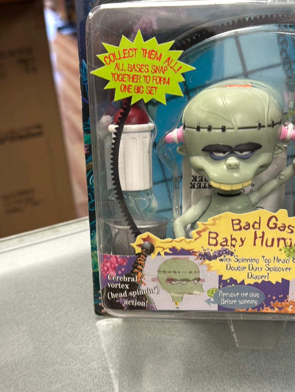 Bad Gas Baby Human (Vintage Toonsylvania, Toy Island) SEALED product image 5, provided for visual reference and product