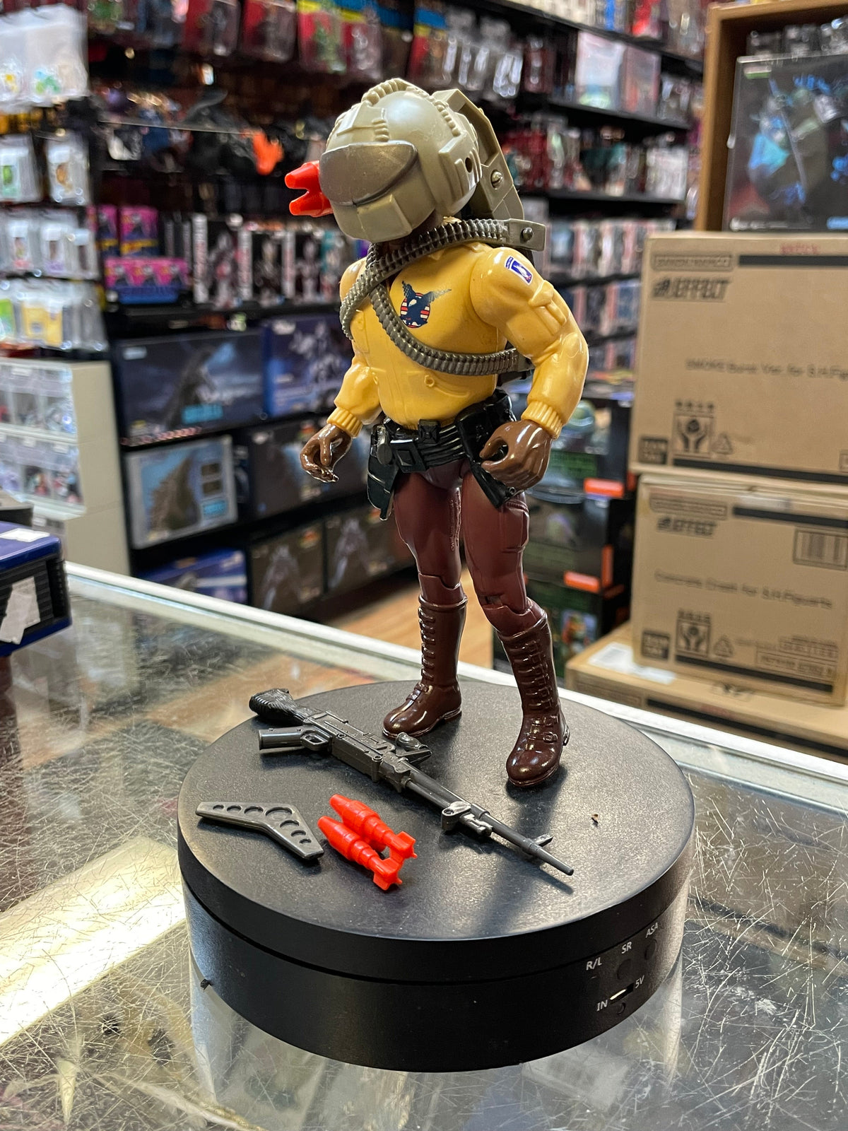 Turbo Eddie Hayes (Vintage Rambo, Coleco) **COMPLETE** product image 3, provided for visual reference and product detail