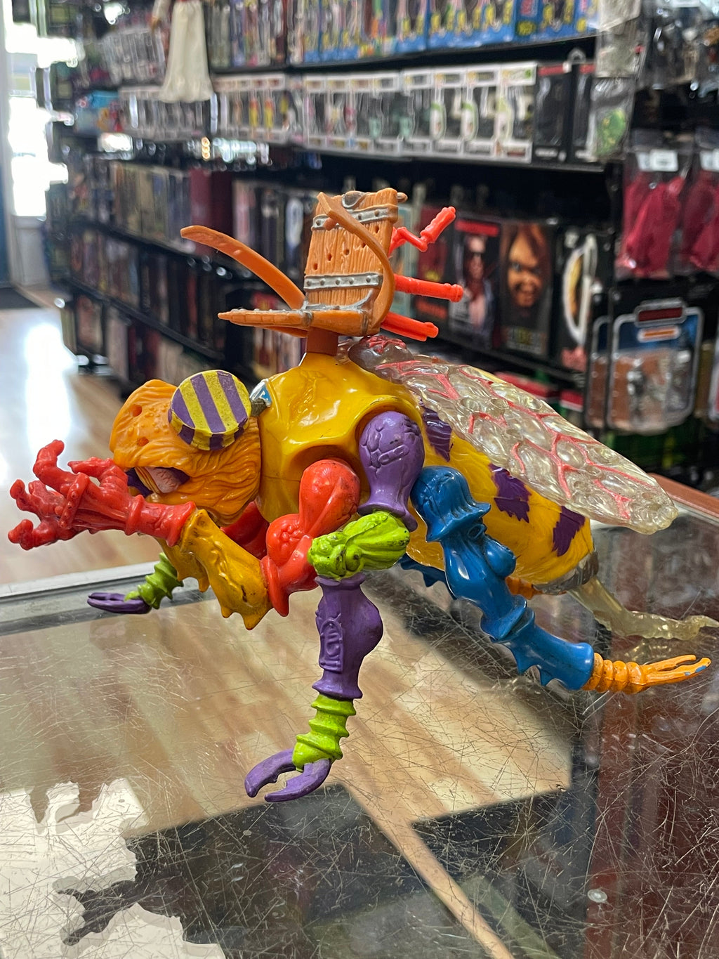 Buzz Off (Vintage TMNT Ninja Turtles, Playmates) **LOOSE** product image 3, provided for visual reference and product detail
