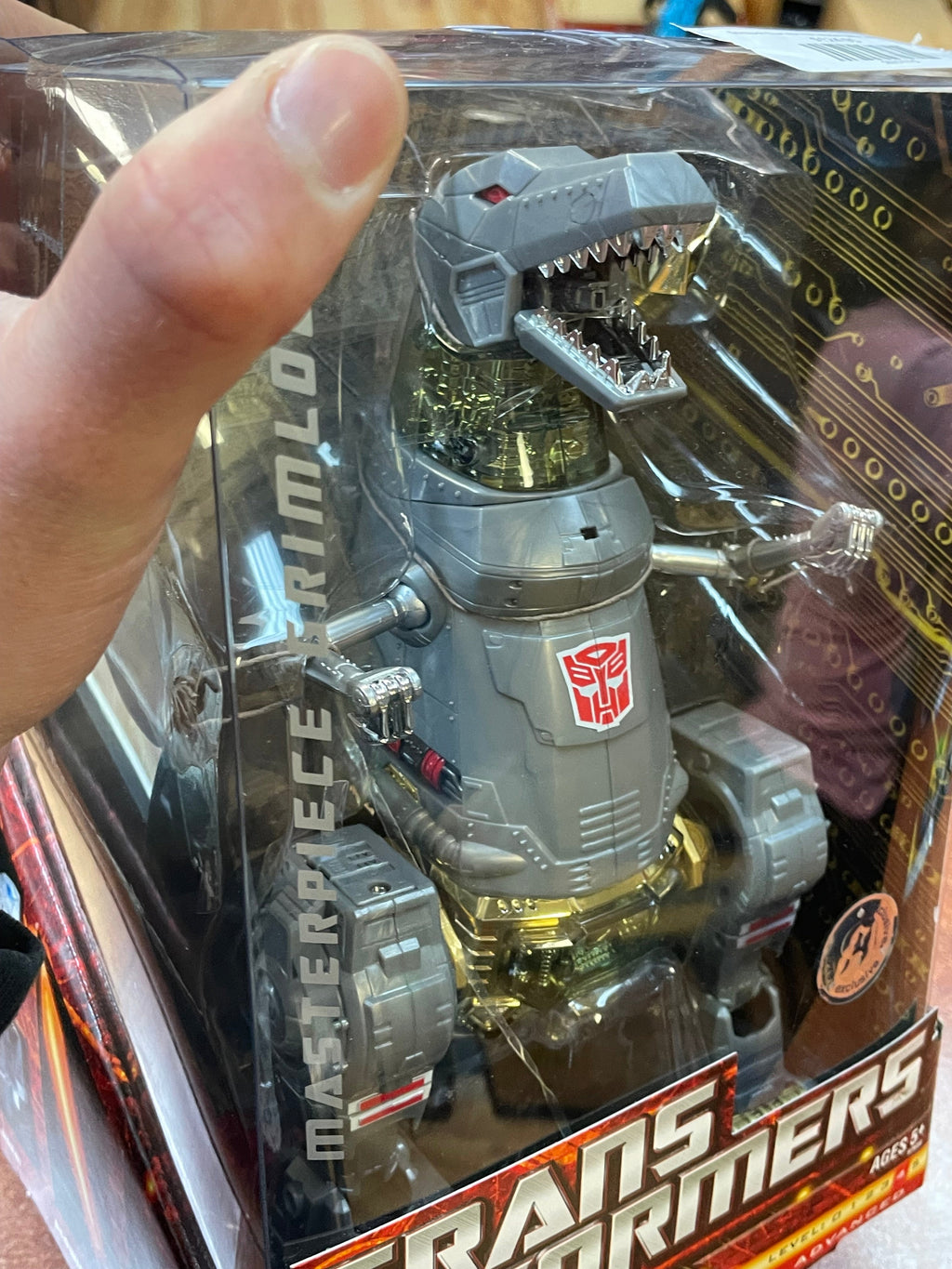 Grimlock (Transformers Masterpiece, Hasbro) **SEALED** product image 6, provided for visual reference and product detail