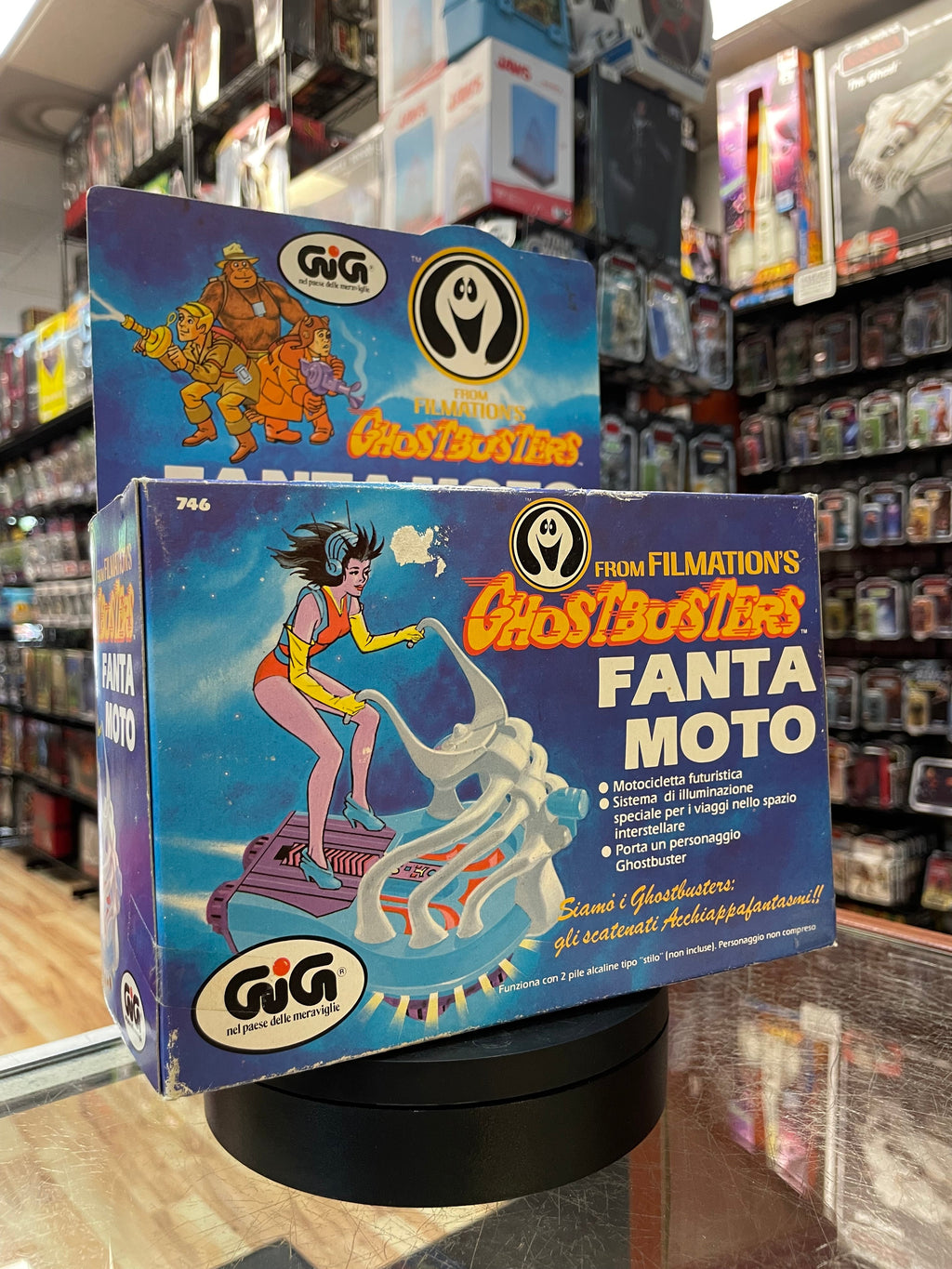 Time Hopper 'Fanta Moto' (Vintage Filmation Ghostbuster, TYCO) **COMPLETE** product image 7, provided for visual reference