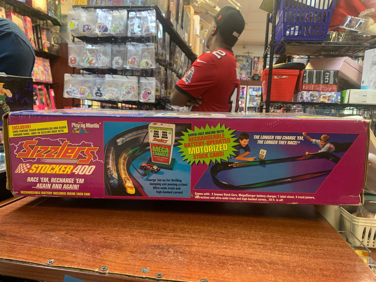 Sizzlers Stocker 400 (Playing Mantis, Slot Cars) **SEALED** product image 5, provided for visual reference and product