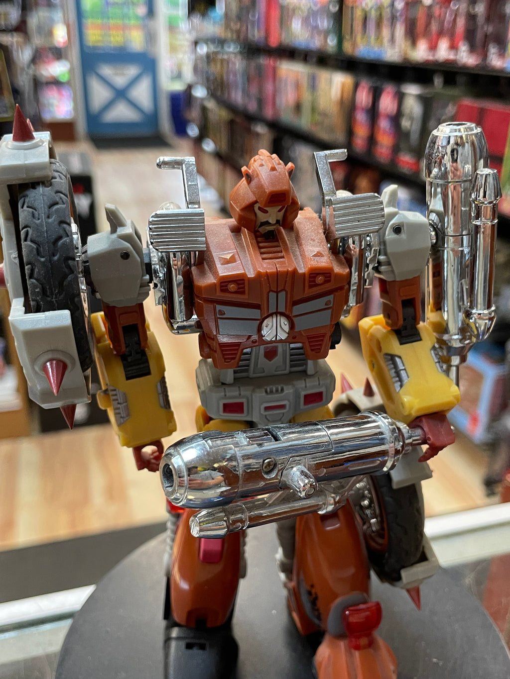 D02S Splinter Wreck-Gar (Transformers KO Third Party, DX9 Toys) COMPLETE product image 6, provided for visual reference and