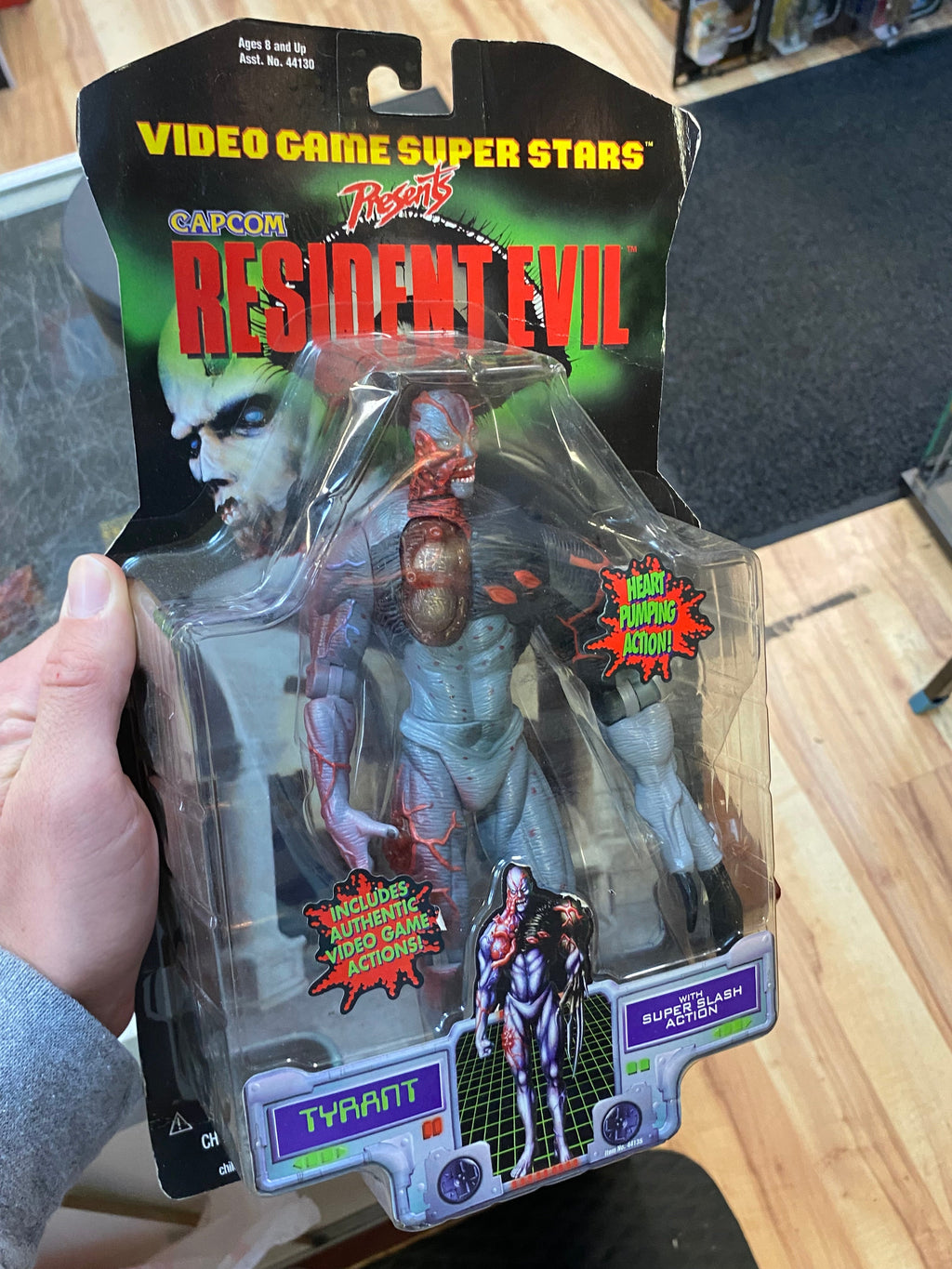 Tyrant (Vintage Resident Evil Capcom, Toybiz) SEALED ￼ product image 3, provided for visual reference and product detail