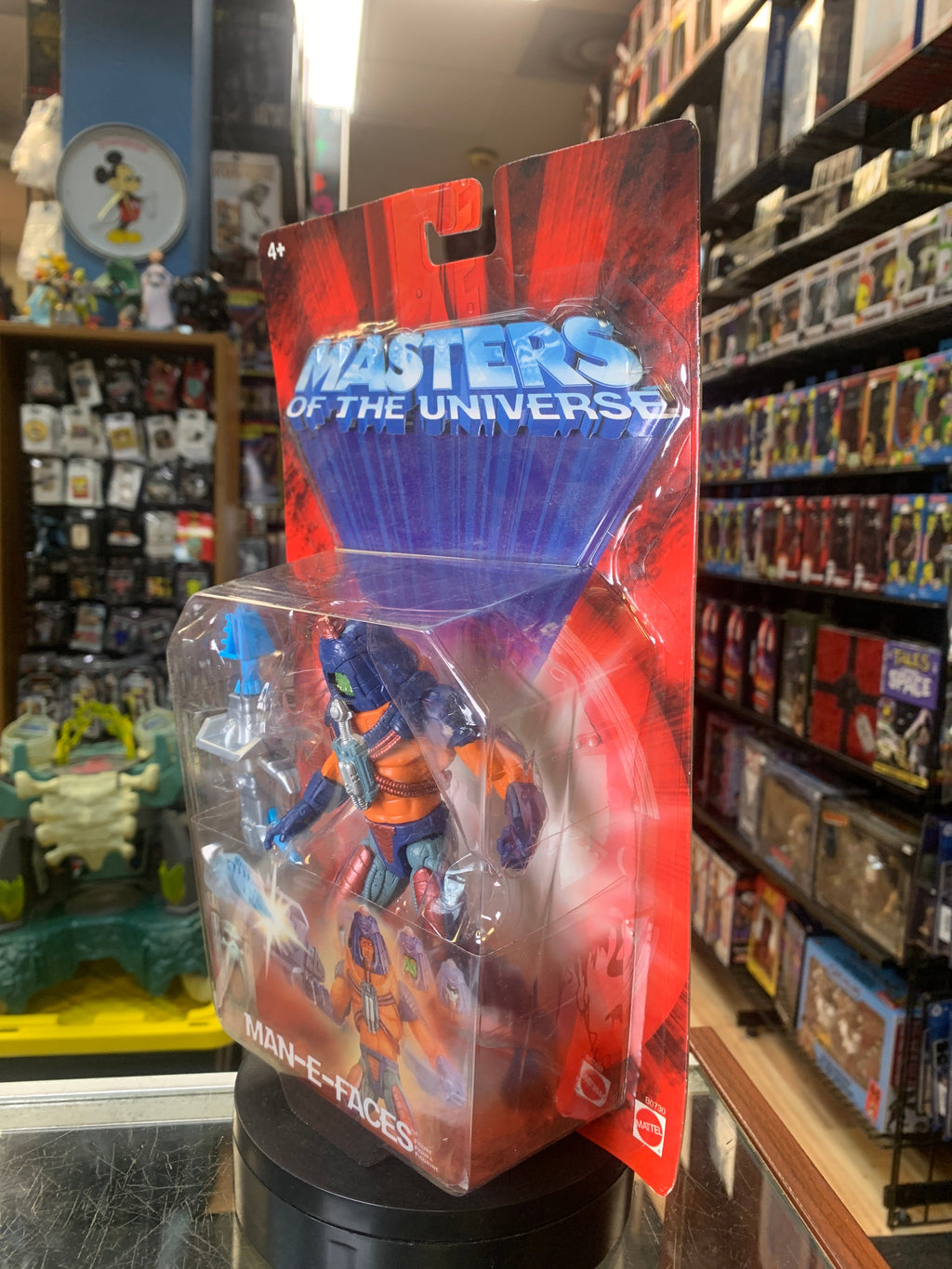 Man-E-Faces (Masters Of The Universe 200X, Mattel) **SEALED** product image 6, provided for visual reference and product