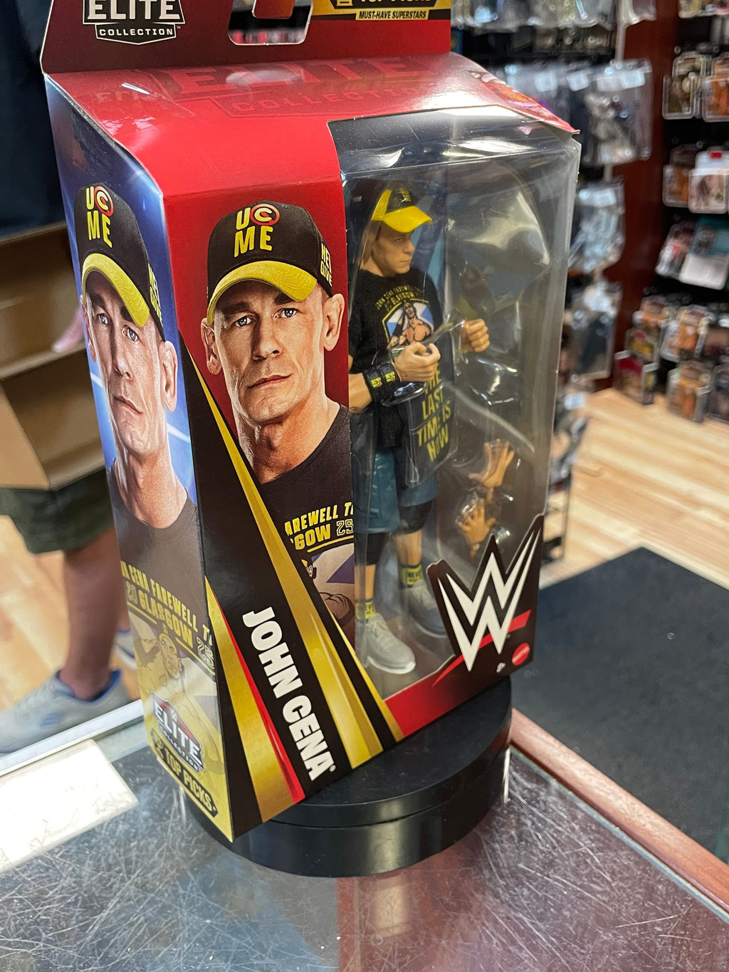 John Cena -Top Picks- (WWE Elites, Mattel) **SEALED** product image 4, provided for visual reference and product detail