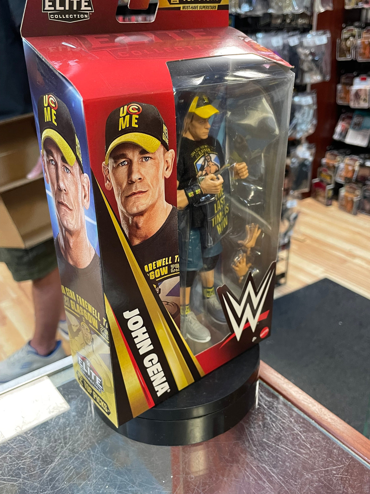 John Cena -Top Picks- (WWE Elites, Mattel) **SEALED** product image 4, provided for visual reference and product detail