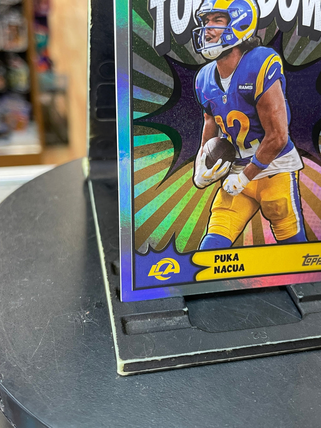 Puka Nacua -Suddenly Touchdown- (Topps, NFL Flagship 2026) product image 5, provided for visual reference and product detail