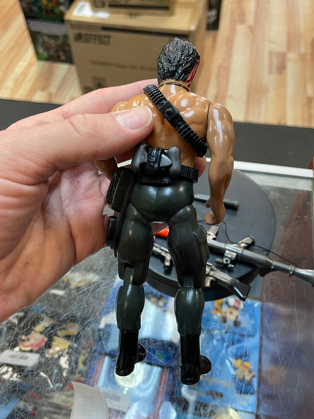 Fire Power Rambo with Accessories (Vintage Rambo, Coleco) product image 11, provided for visual reference and product detail