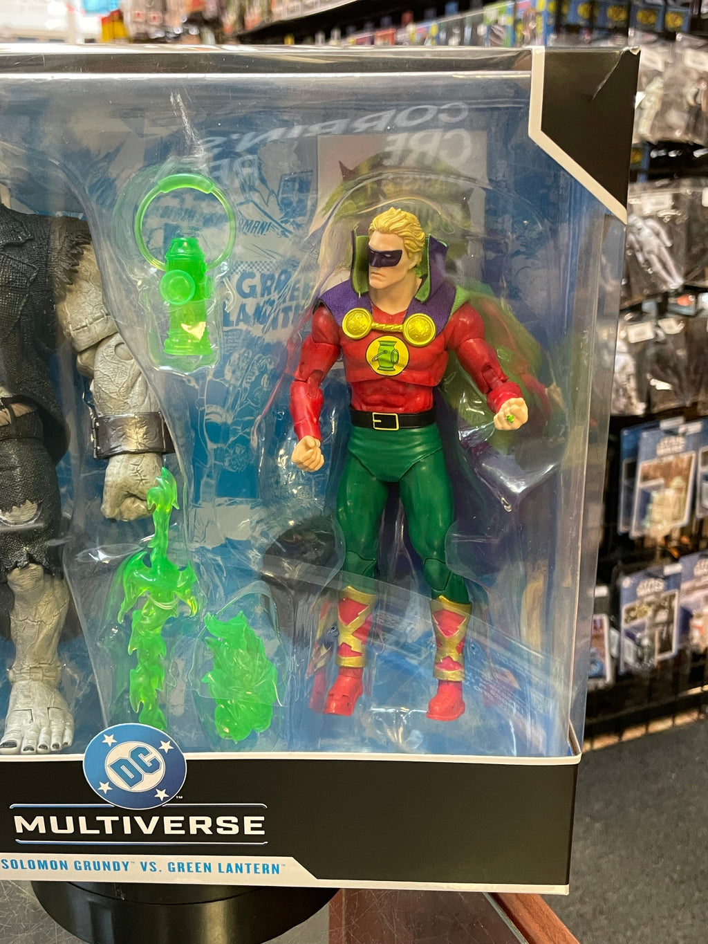 Solomon Grundy VS Green Lantern (DC Multiverse, McFarlane Toys) COMPLETE product image 13, provided for visual reference and