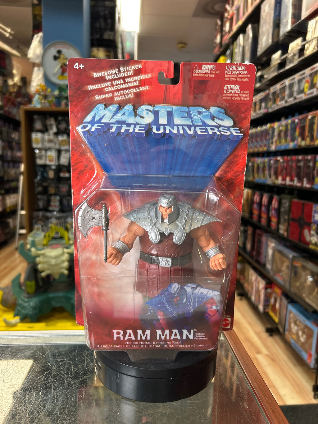 Ram Man (MOTU 200X, Mattel) **COMPLETE** product image 1, provided for visual reference and product detail review