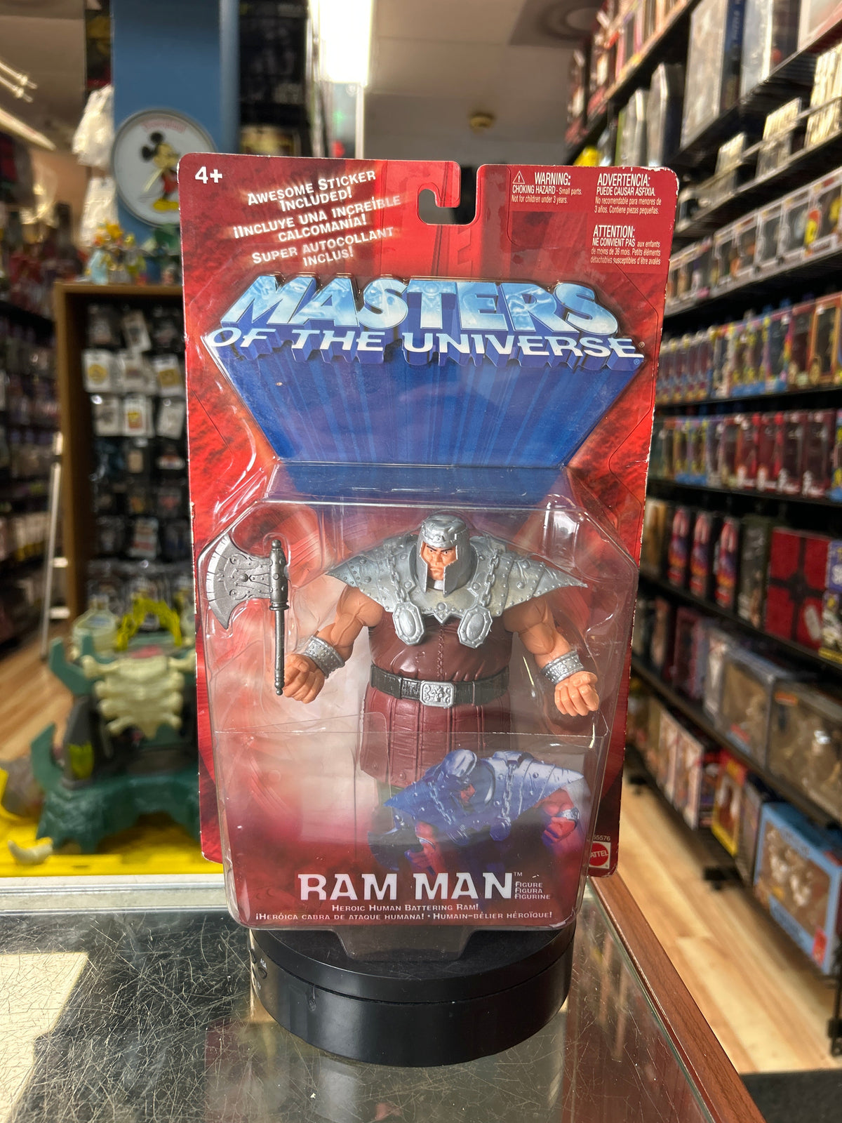 Ram Man (MOTU 200X, Mattel) **COMPLETE** product image 1, provided for visual reference and product detail review