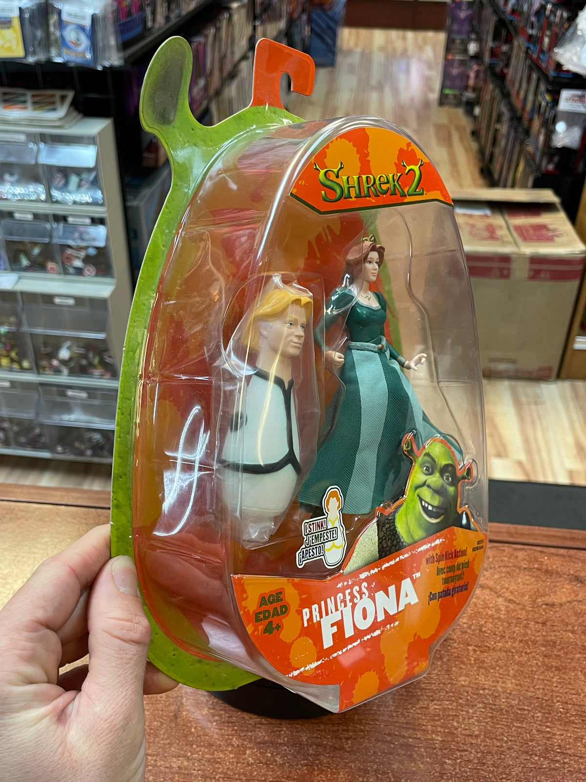 Princess Fiona (Vintage Shrek 2, Hasbro) **SEALED** product image 4, provided for visual reference and product detail review
