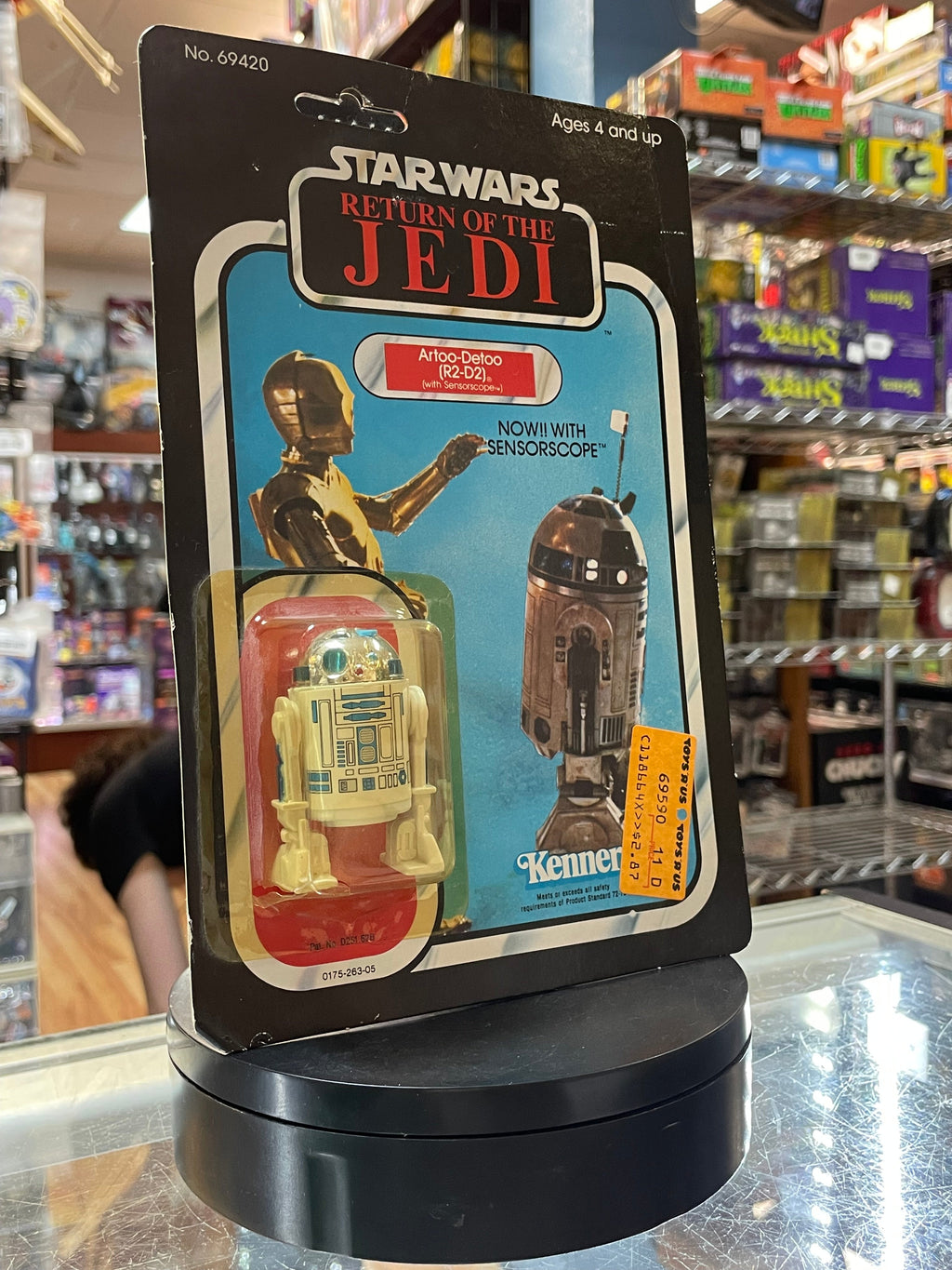 Sensorscope R2-D2 ROTJ 77 (Vintage Star Wars, Kenner) **SEALED** product image 3, provided for visual reference and product