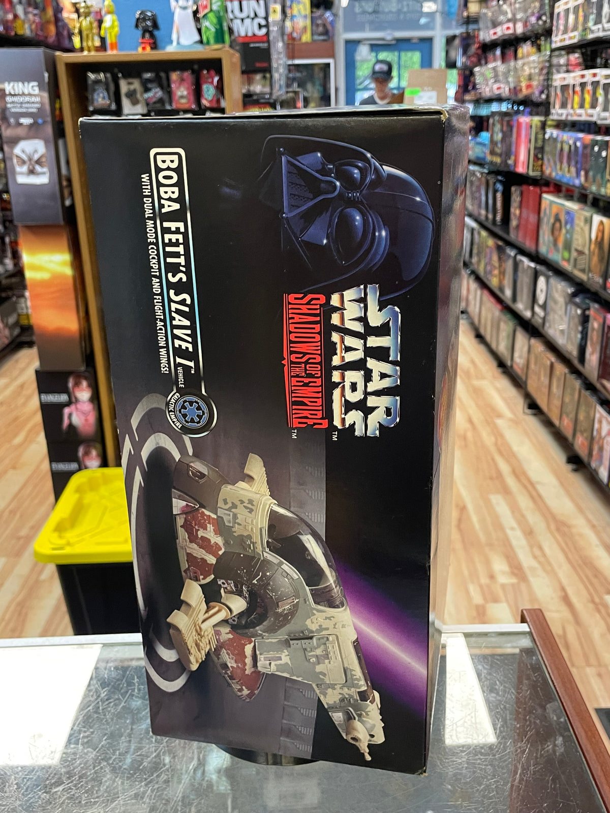 Shadows of the Empire Slave 1(Vintage Star Wars, Hasbro) SEALED product image 4, provided for visual reference and product