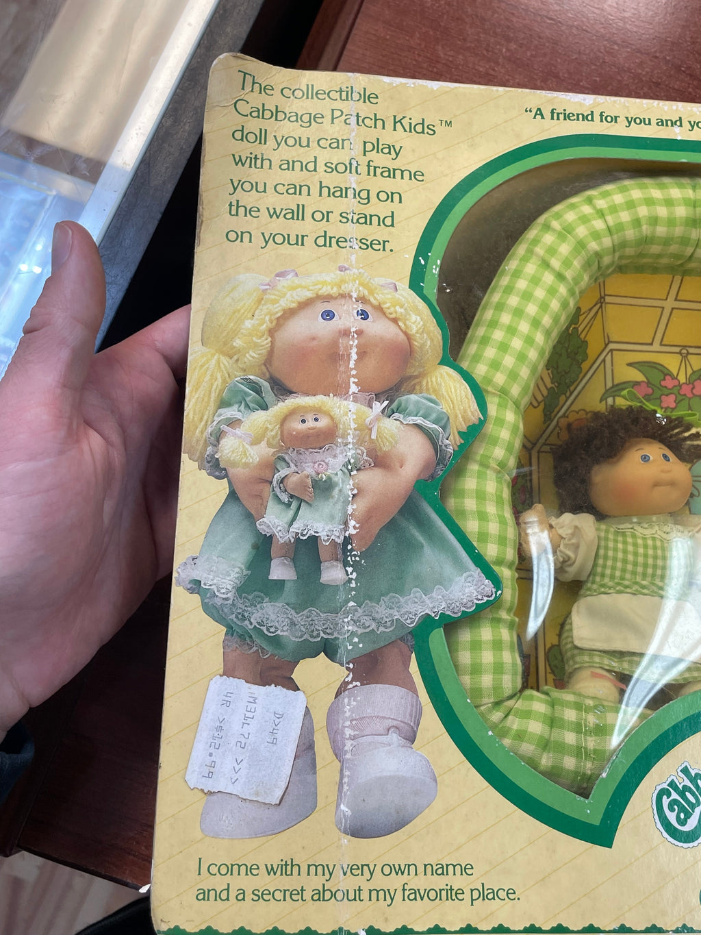 Greenhouse PinUps Mini Doll (Vintage Cabbage Patch Kids CPK, Coleco) SEALED product image 6, provided for visual reference