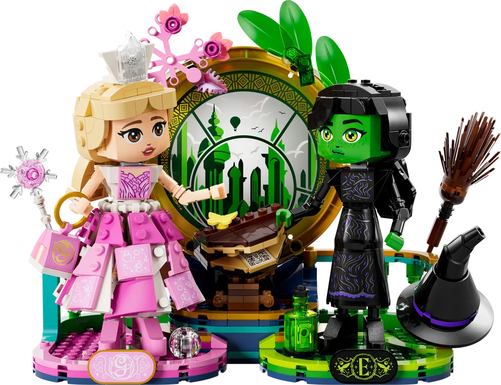 75682 Wicked Elphaba & Glinda Figures product image 2, provided for visual reference and product detail review