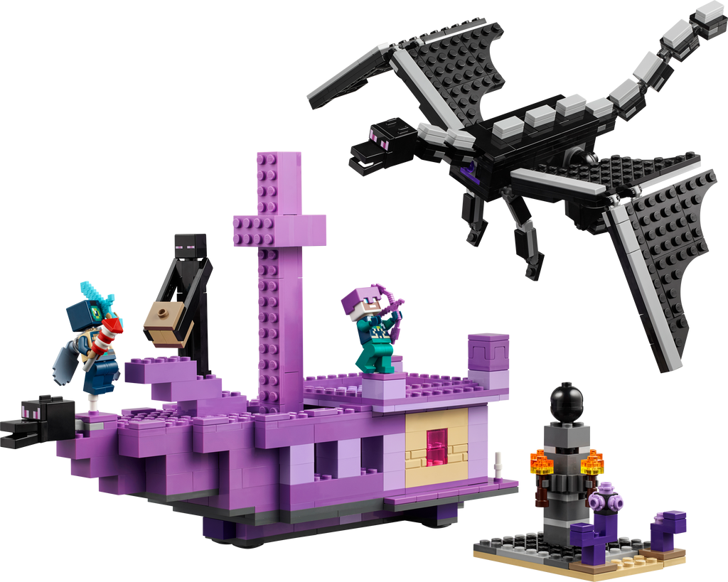 21264 LEGO Minecraft: The Ender Dragon and End Ship product image 3, provided for visual reference and product detail review